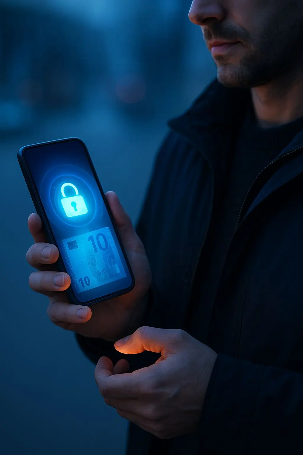 Mobile Nutzung von Skrill mit kleinem Betrag am Smartphone